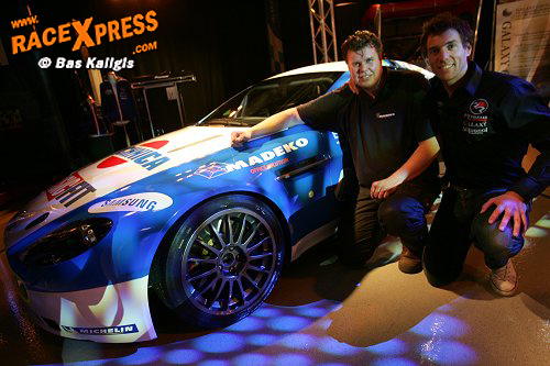Paul Vahstal met sponsor Madeko